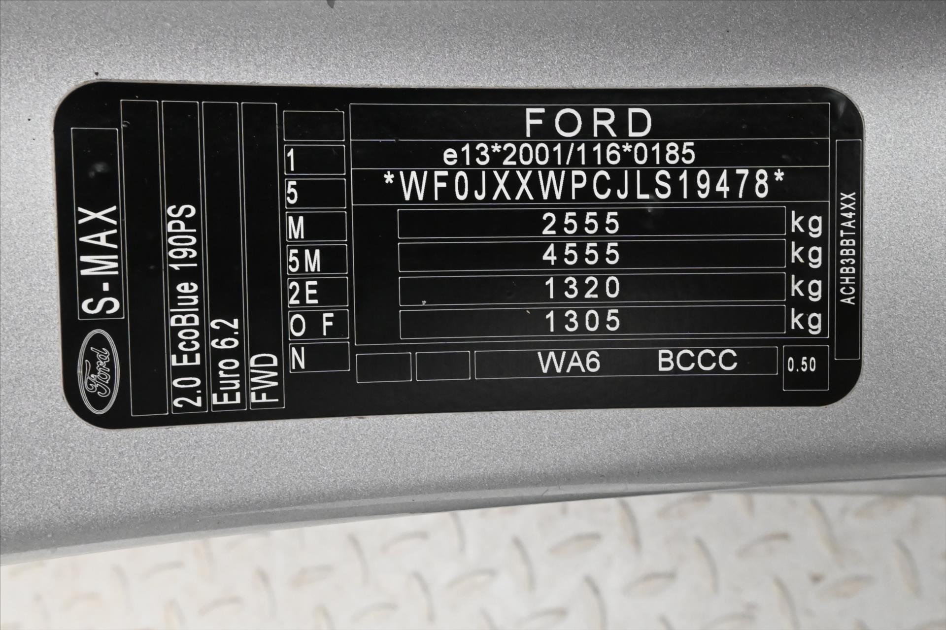 Hlavní fotografie vozu Ford S-MAX 2,0 EcoBlue 140 kW AT8 Titanium Záruka až 5 let (12)