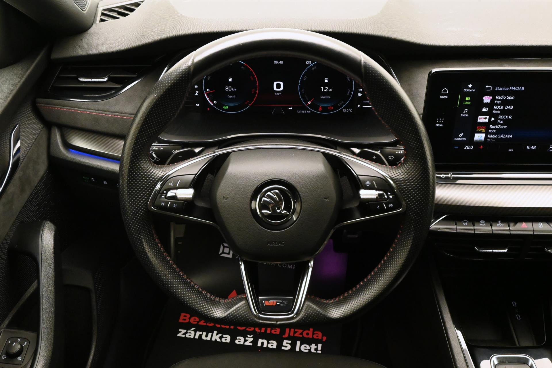 Hlavní fotografie vozu Škoda Octavia 2,0 TDI 147kW RS DSG Záruka až 5 let (18)