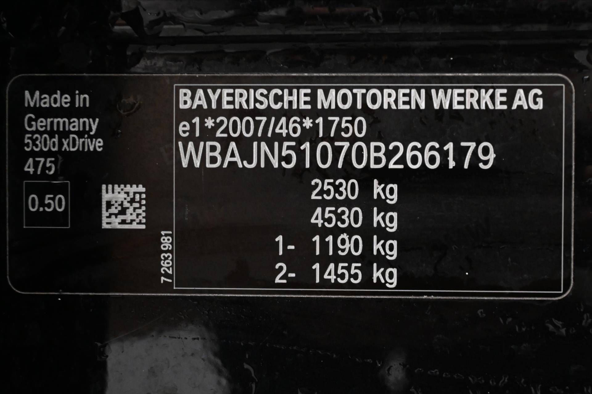 Hlavní fotografie vozu BMW Řada 5 3,0 530d 195 kW xDrive SPORTline Záruka až 5 let (12)