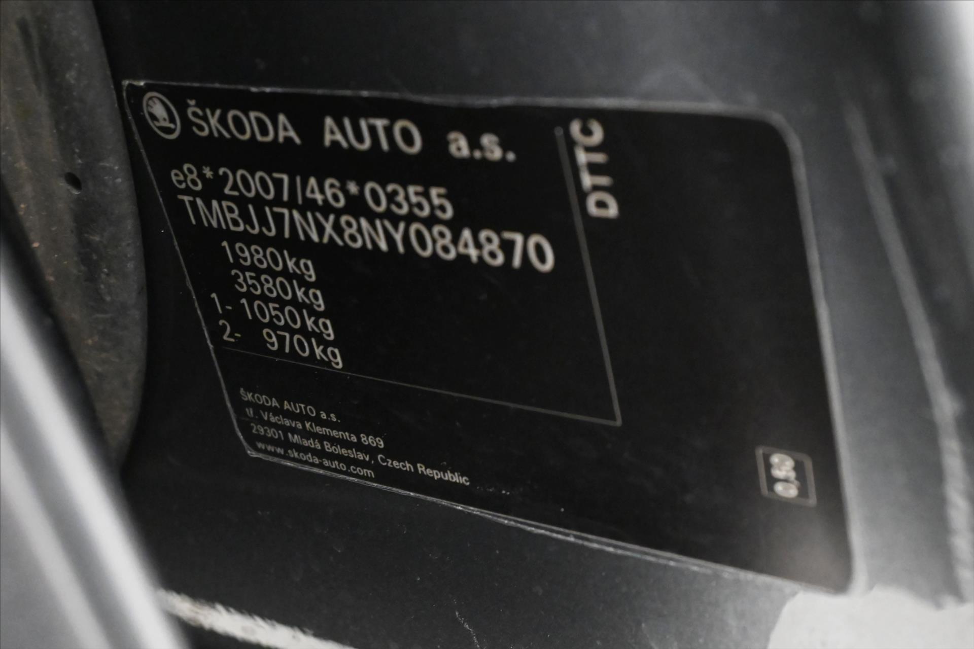 Main photo of the car Skoda Octavia 2.0 TDI 110kW DSG NAVIGATION Warranty up to 5 years (13)