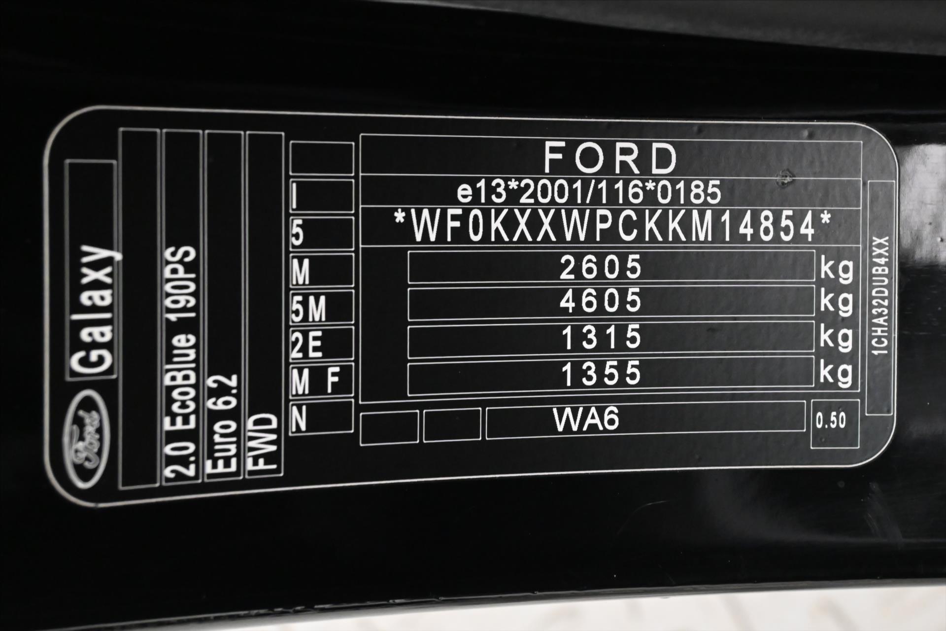 Hlavní fotografie vozu Ford Galaxy 2,0 EcoBlue 140 kW AT8 Titanium 7míst Záruka až 5 let (13)
