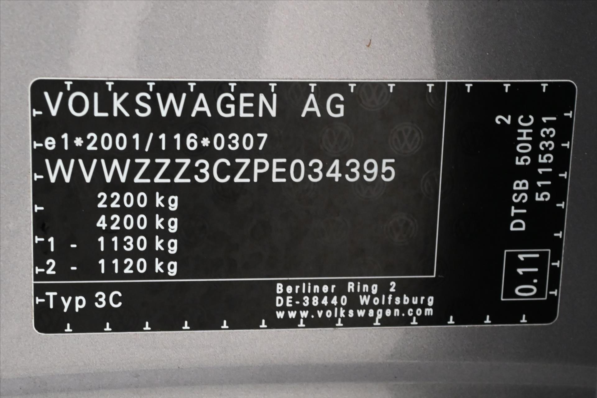 Hlavní fotografie vozu Volkswagen Passat 2,0 TDI 110 kW DSG Business Záruka až 5 let (13)
