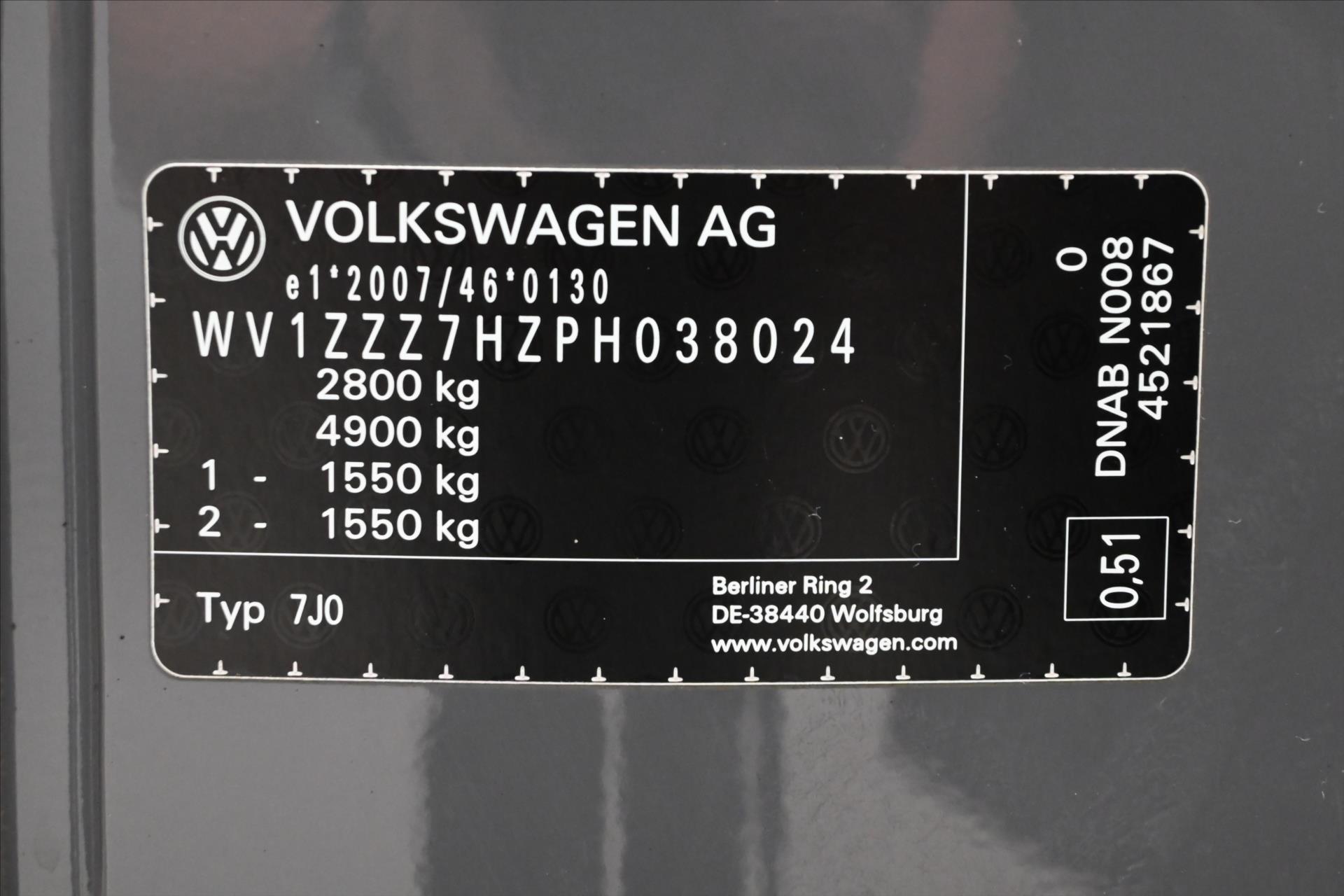 Main photo of the car Volkswagen Transporter 2.0 TDI 81 KW Cruise control Warranty up to 5 years (12)