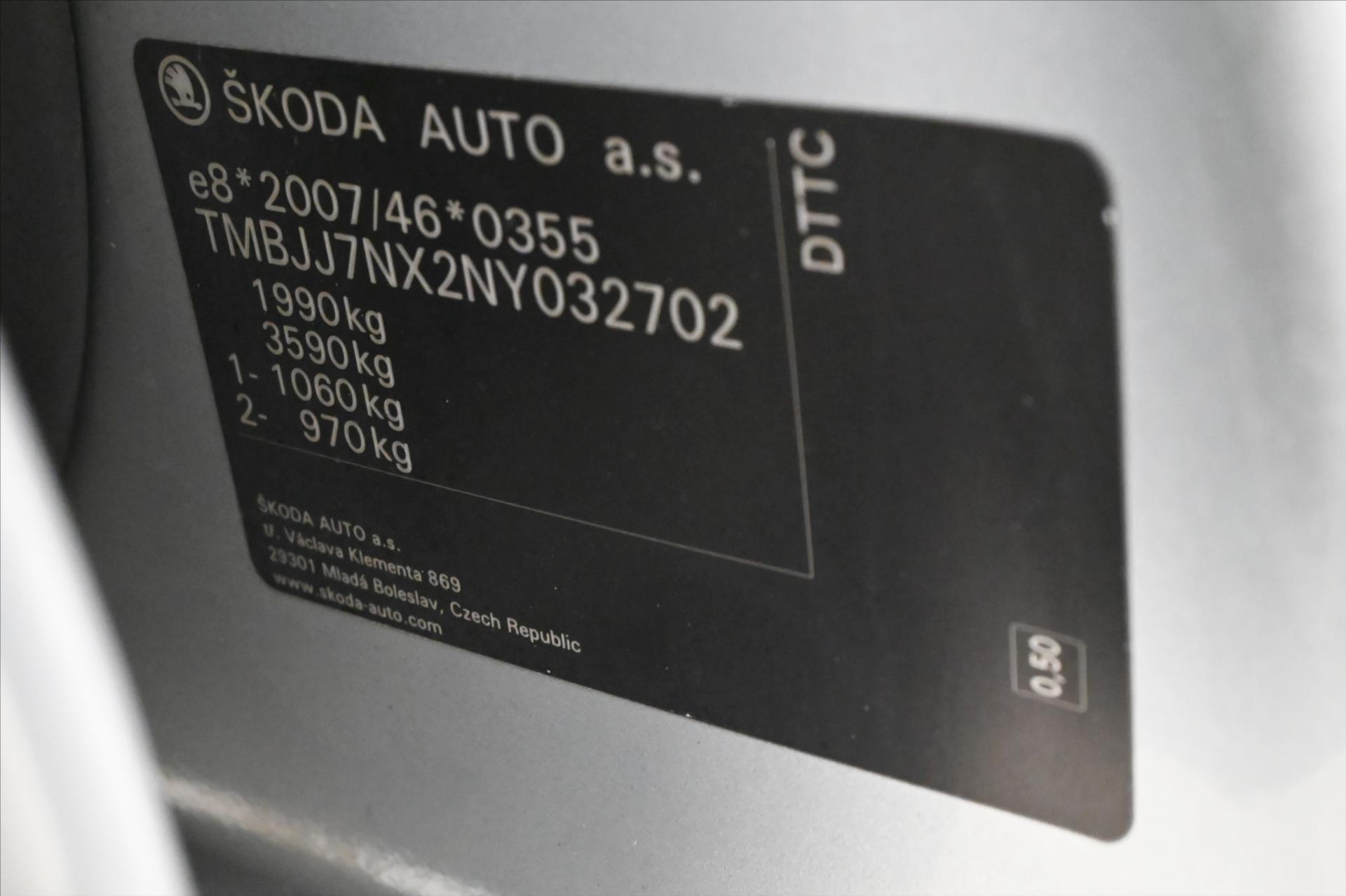 Hlavní fotografie vozu Škoda Octavia 2,0 TDI 110 kW DSG Style Záruka až 5 let (12)