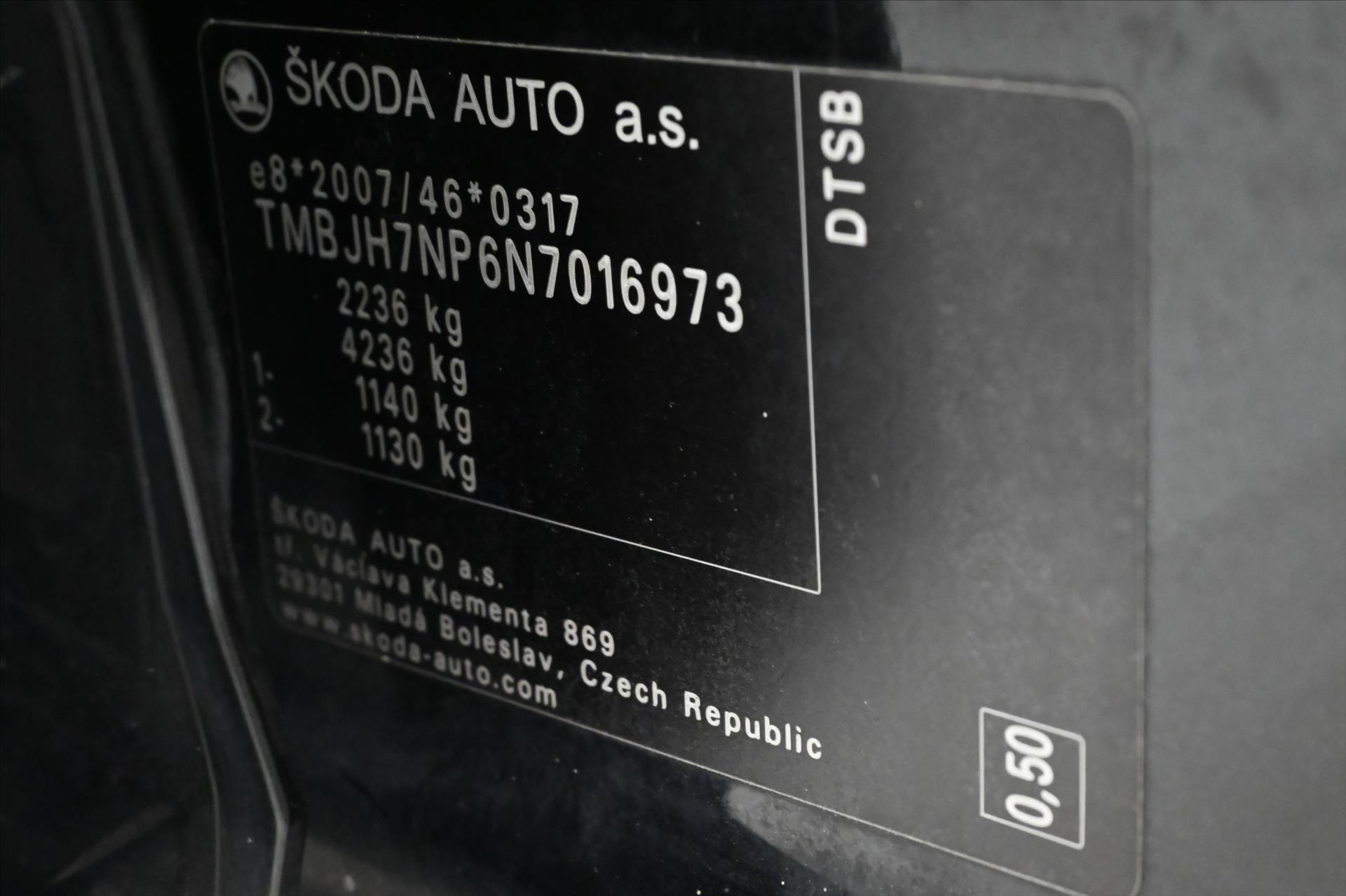 Hlavní fotografie vozu Škoda Superb 2,0 TDI 110 kW DSG Style Záruka až 5 let (13)