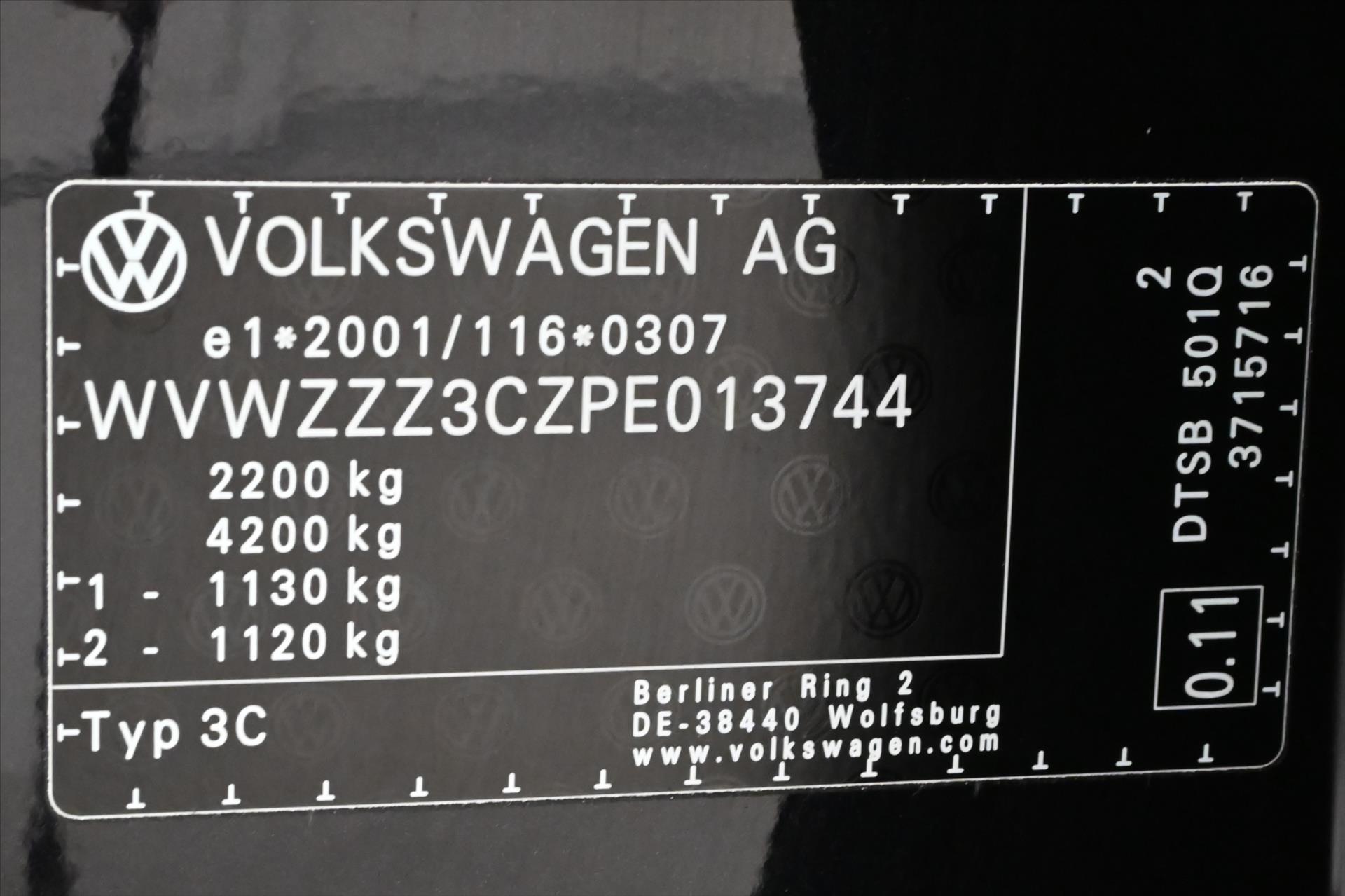 Main photo of the car Volkswagen Passat 2.0 TDI 110kW DSG Business Warranty up to 5 years (12)