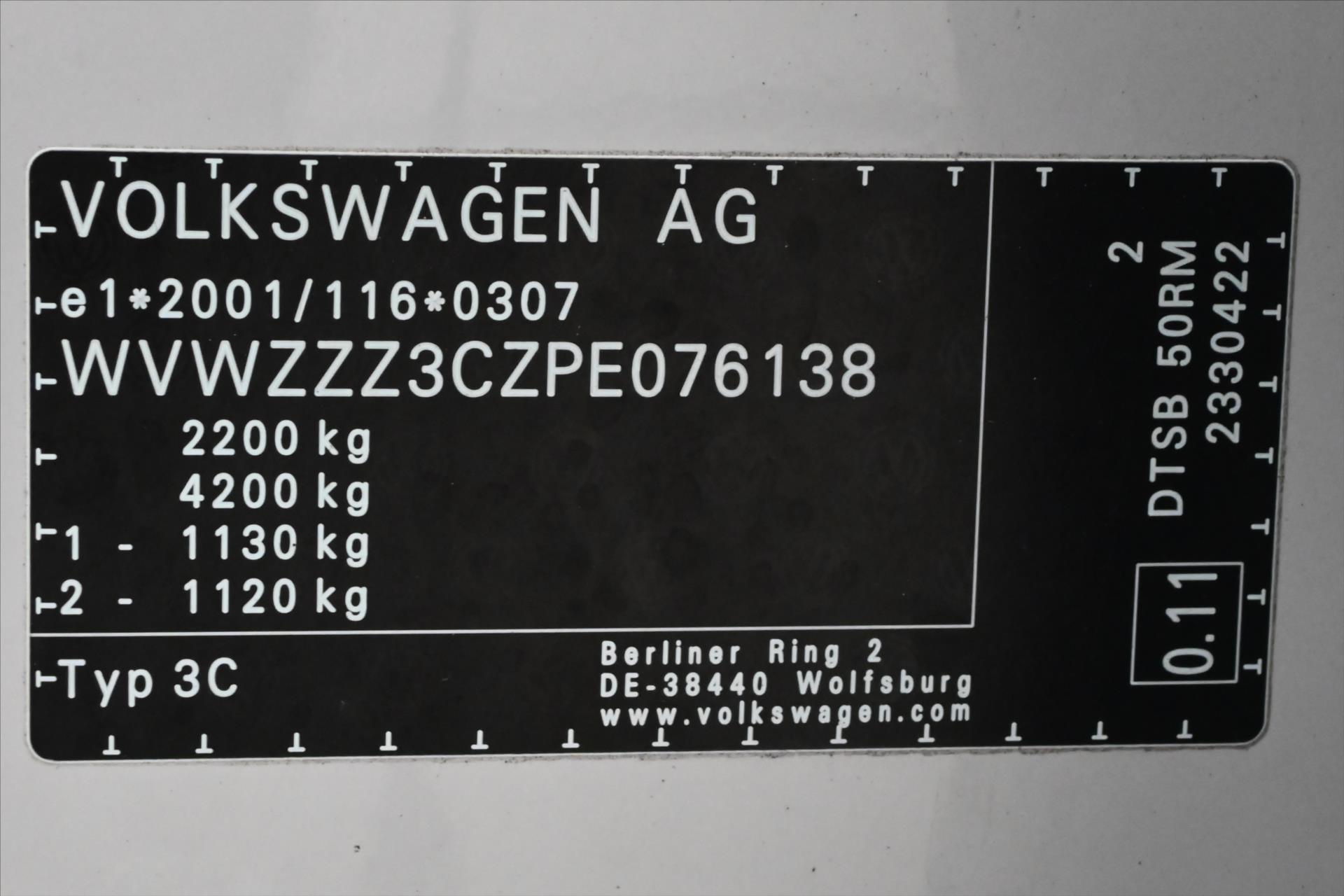 Hlavní fotografie vozu Volkswagen Passat 2,0 TDI 110KW DSG BUSINESS Záruka až 5 let (13)