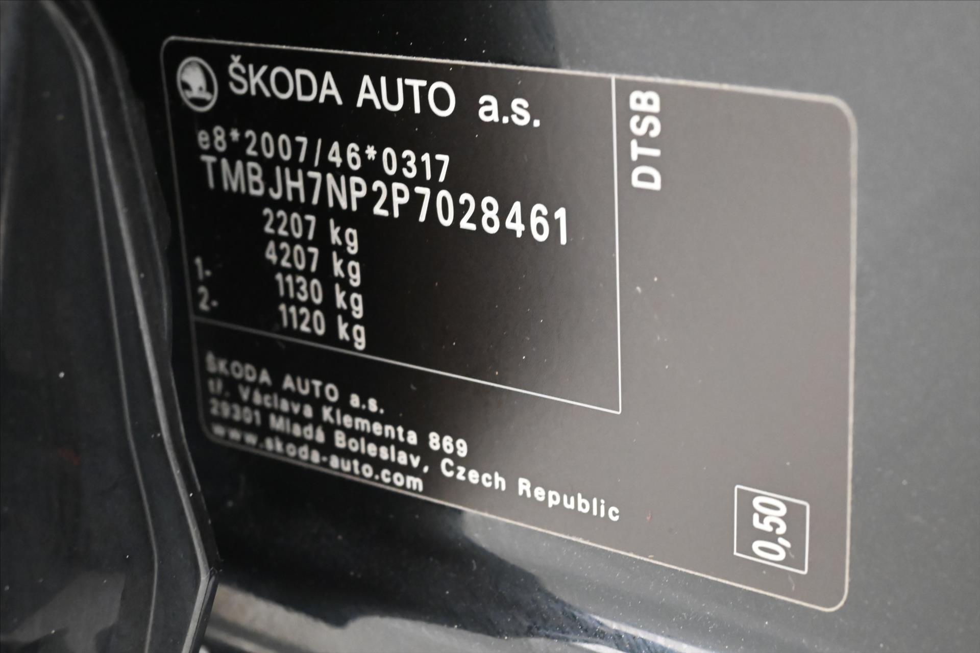 Hlavní fotografie vozu Škoda Superb 2,0 TDI 110kW DSG Style Záruka až 5 let (13)
