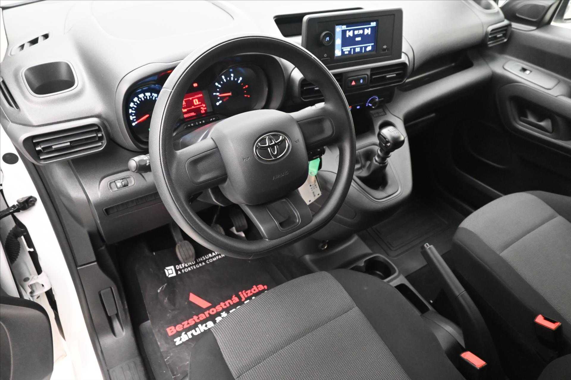 Hlavní fotografie vozu Toyota Proace 1,5 D-4D 75kW ČR 1.majitel Záruka až 5 let (16)
