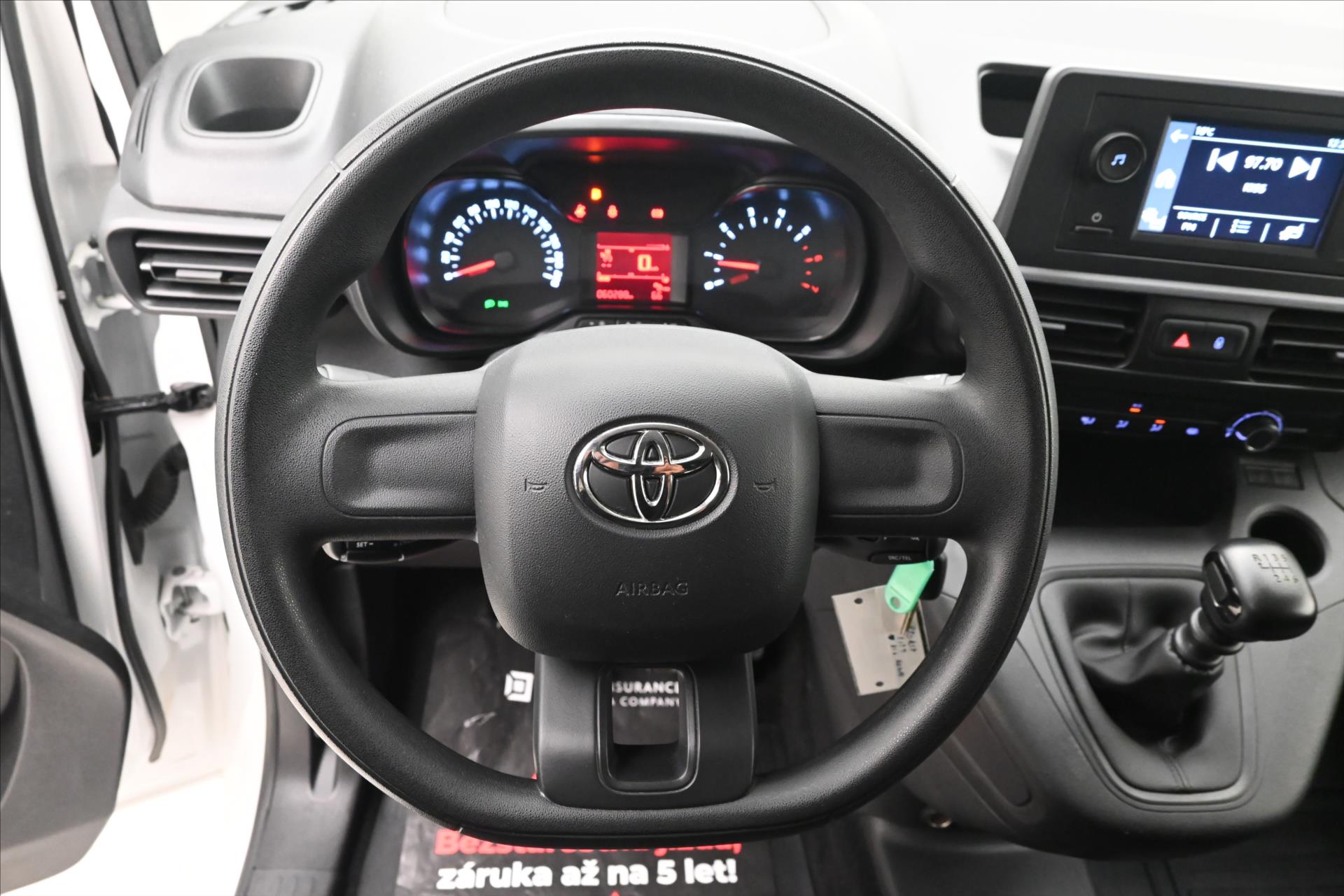 Hlavní fotografie vozu Toyota Proace 1,5 D-4D 75kW ČR 1.majitel Záruka až 5 let (19)