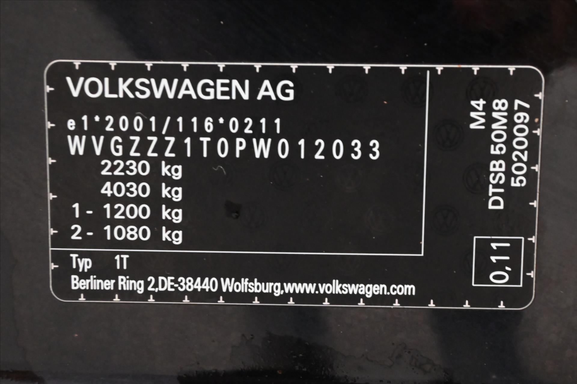 Hlavní fotografie vozu Volkswagen Touran 2,0 TDI 110kW DSG Alcantara Záruka až 5 let (13)