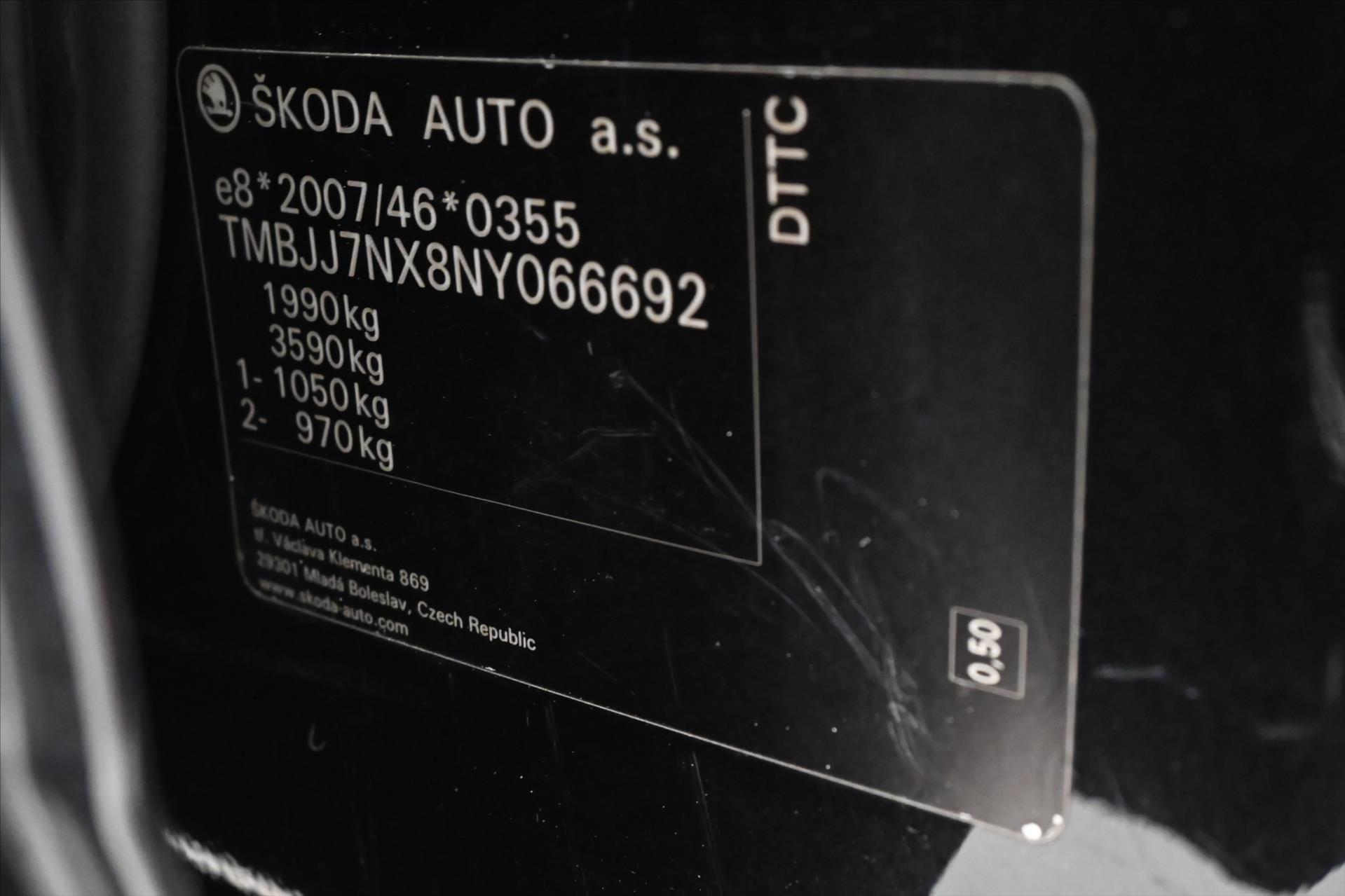 Hlavní fotografie vozu Škoda Octavia 2,0 TDI 110 kW DSG Style Záruka až 5 let (13)