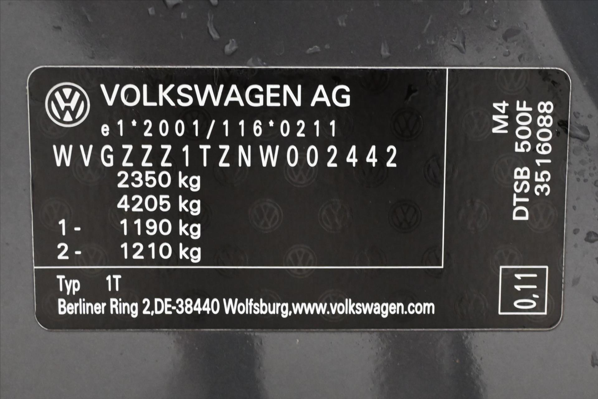 Hlavní fotografie vozu Volkswagen Touran 2,0 TDI 110KW DSG 7míst Záruka až 5 let (13)