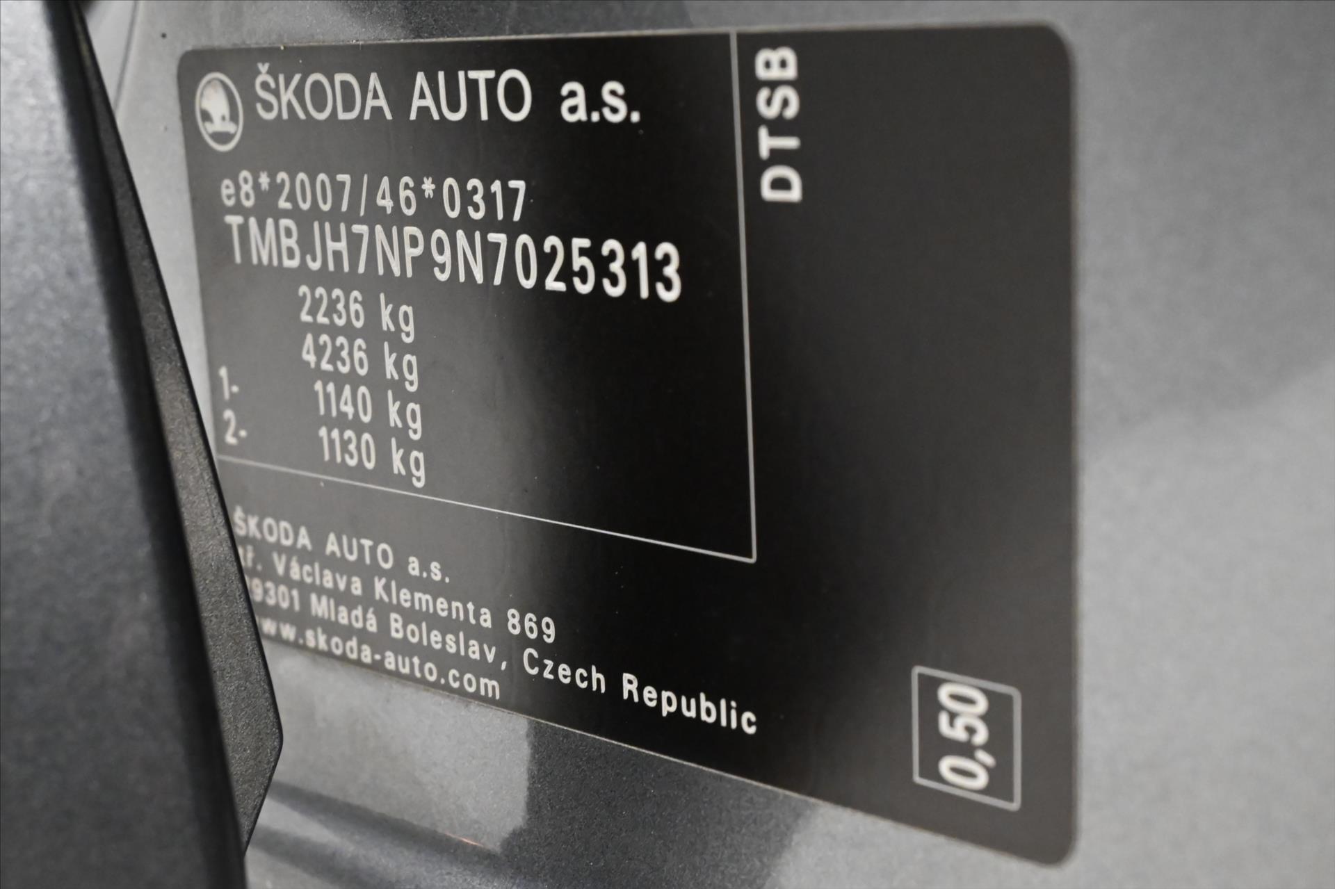 Main photo of the car Skoda Superb 2.0 TDI 110 kW DSG Style Warranty up to 5 years (13)