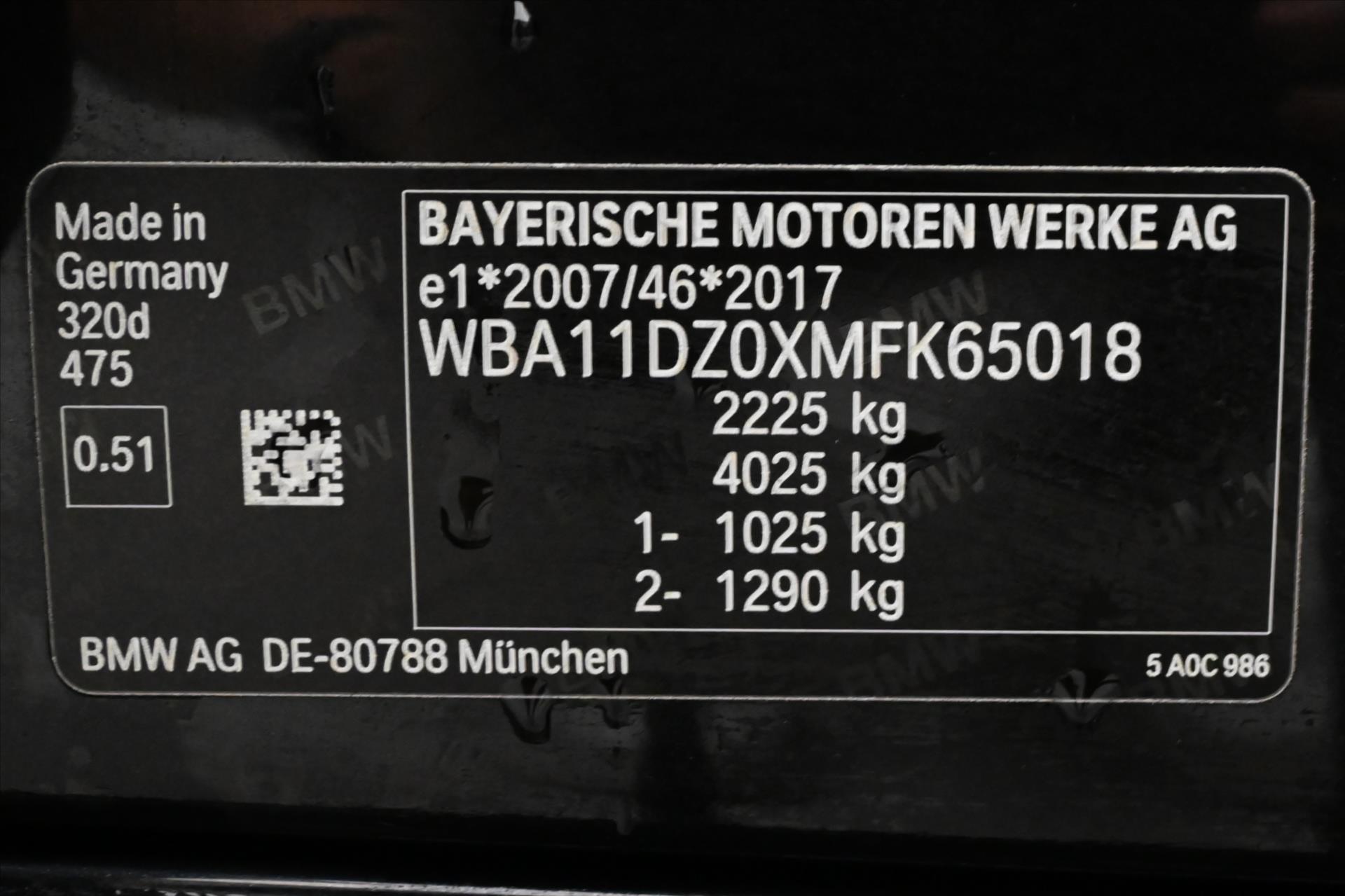 Hlavní fotografie vozu BMW Řada 3 2,0 320d 140 kW Steptronic Záruka až 5 let (12)