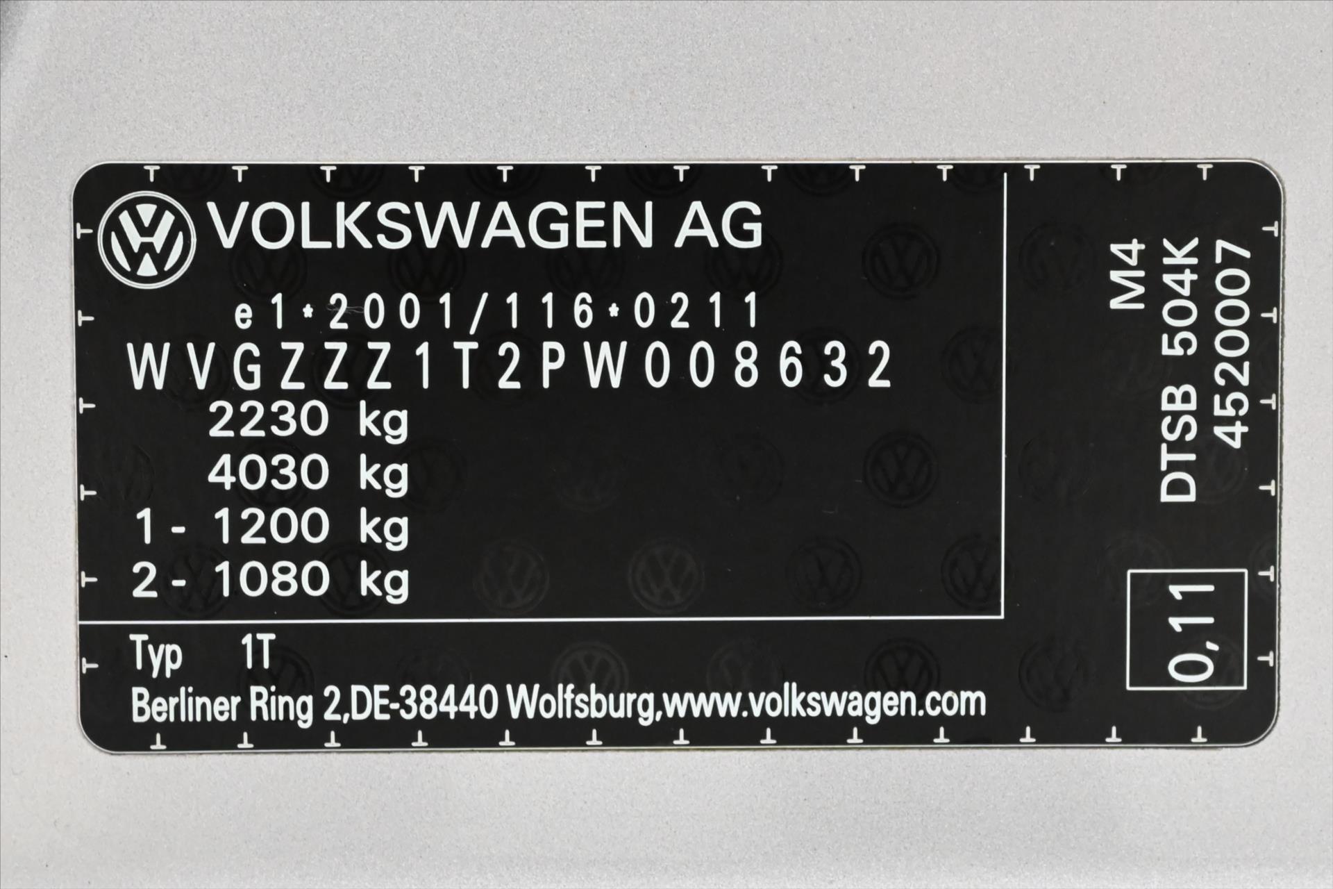 Hlavní fotografie vozu Volkswagen Touran 2,0 TDI 110kW DSG Záruka až 5 let (13)