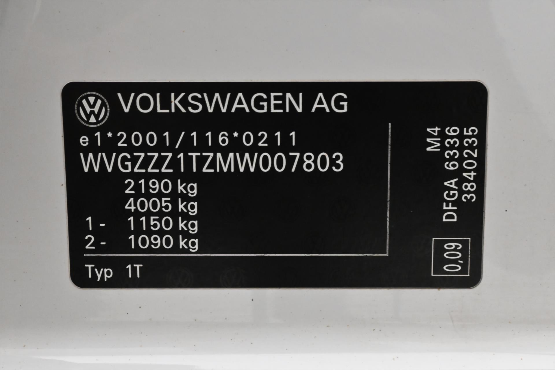 Hlavní fotografie vozu Volkswagen Touran 2,0 TDI 110 kW TAŽNÉ LED Záruka až 5 let (13)