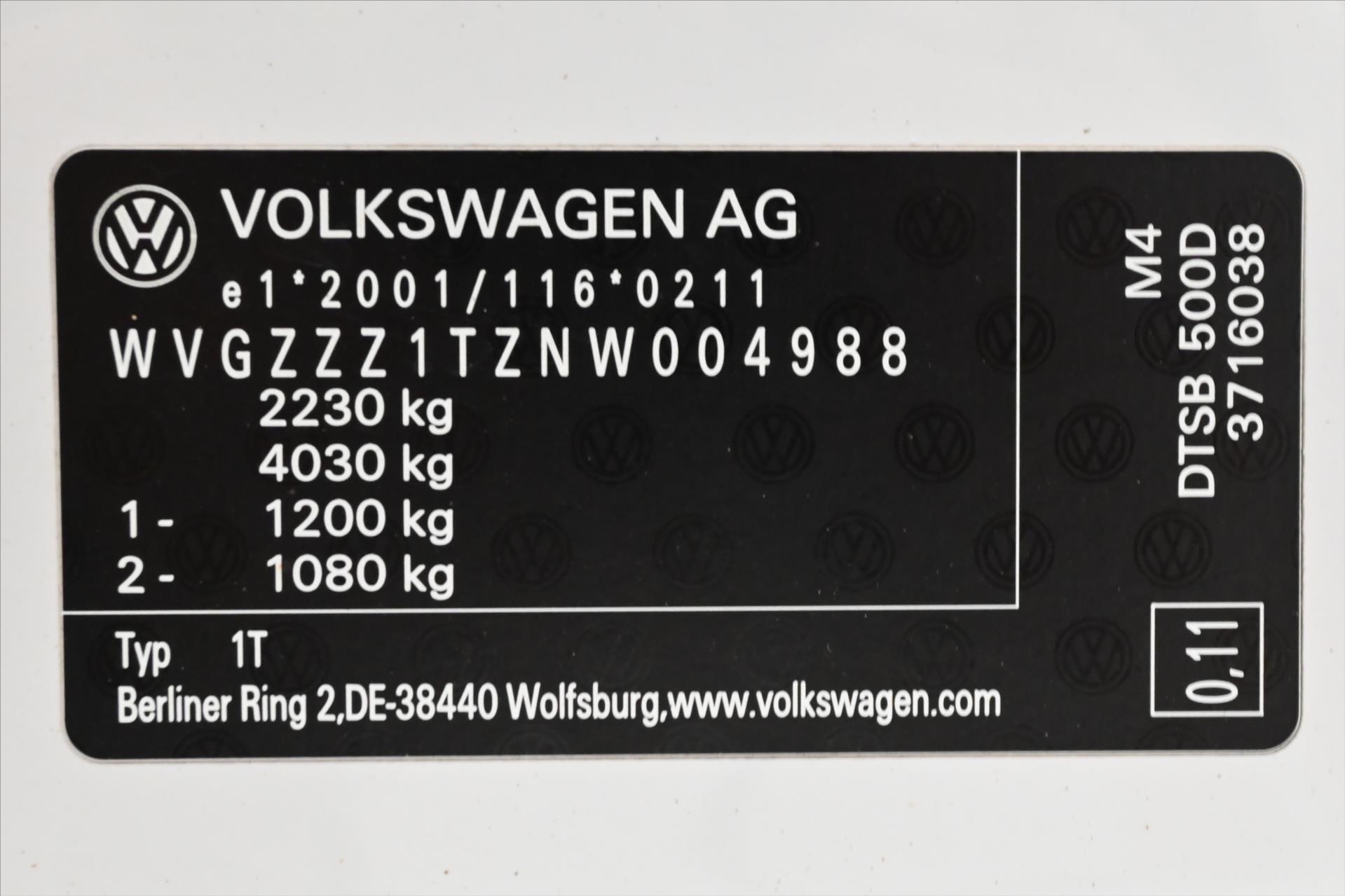 Hlavní fotografie vozu Volkswagen Touran 2,0 TDI 110 kW DSG COMFORT Záruka až 5 let (13)