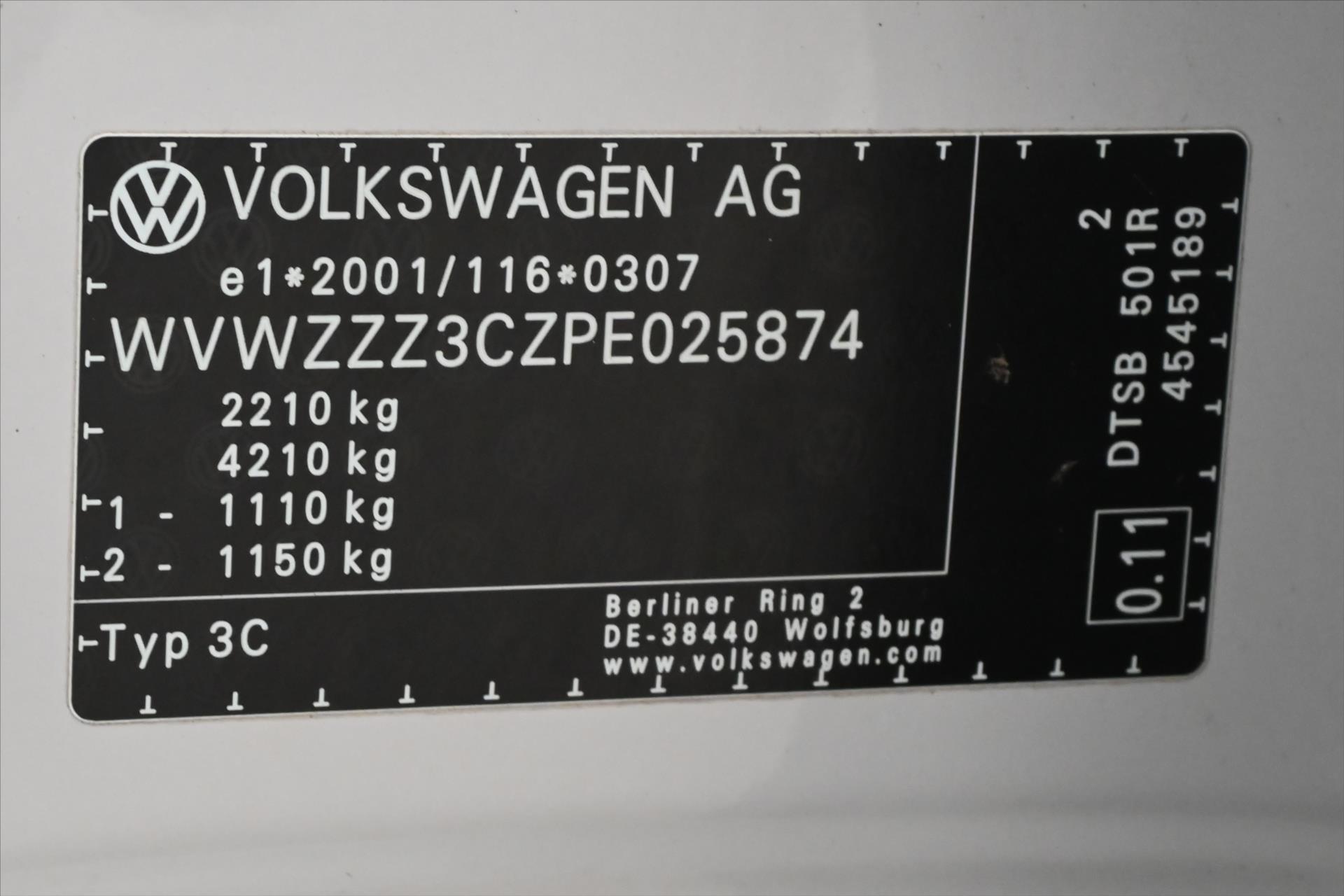 Hlavní fotografie vozu Volkswagen Passat 2,0 TDI 110 kW DSG Business Záruka až 5 let (12)