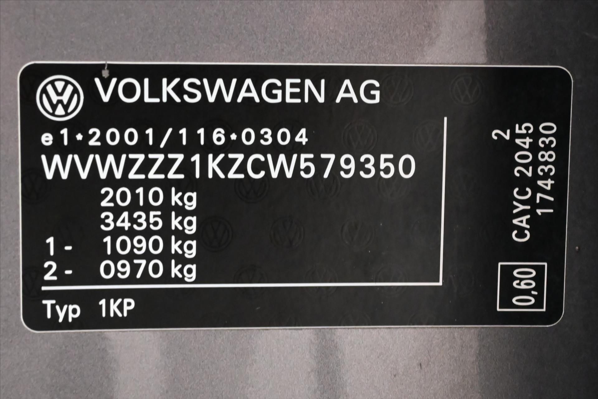 Hlavní fotografie vozu Volkswagen Golf Plus 1,6 TDI 77 kW KLIMA Tažné (12)