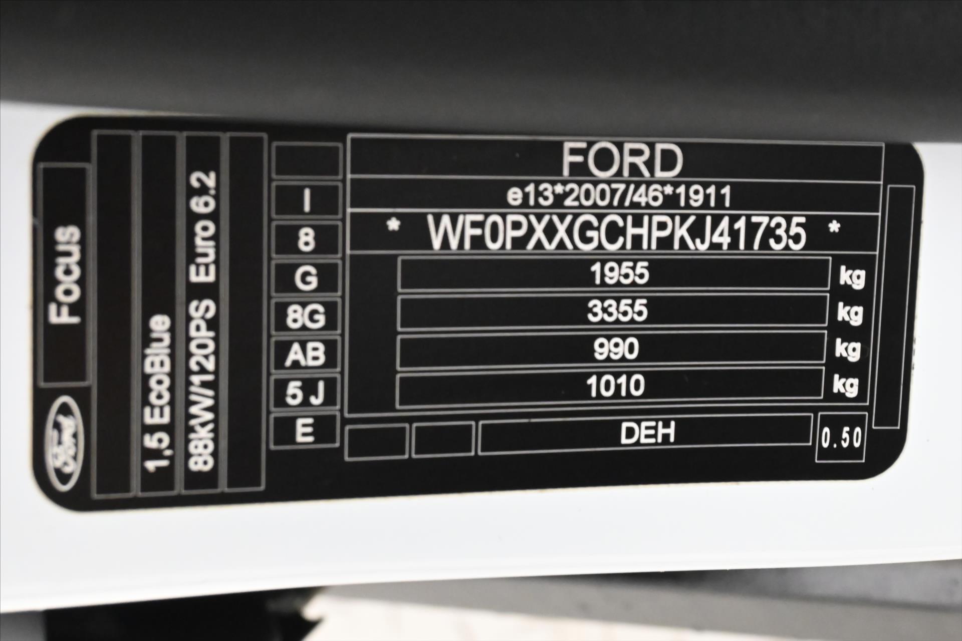 Hlavní fotografie vozu Ford Focus 1,5 EcoBlue 88 kW Záruka až 5 let (13)
