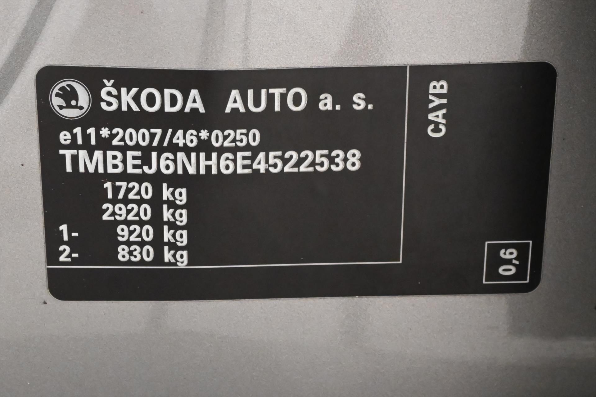 Hlavní fotografie vozu Škoda Rapid 1,6 TDI 66 kW Ambition (13)