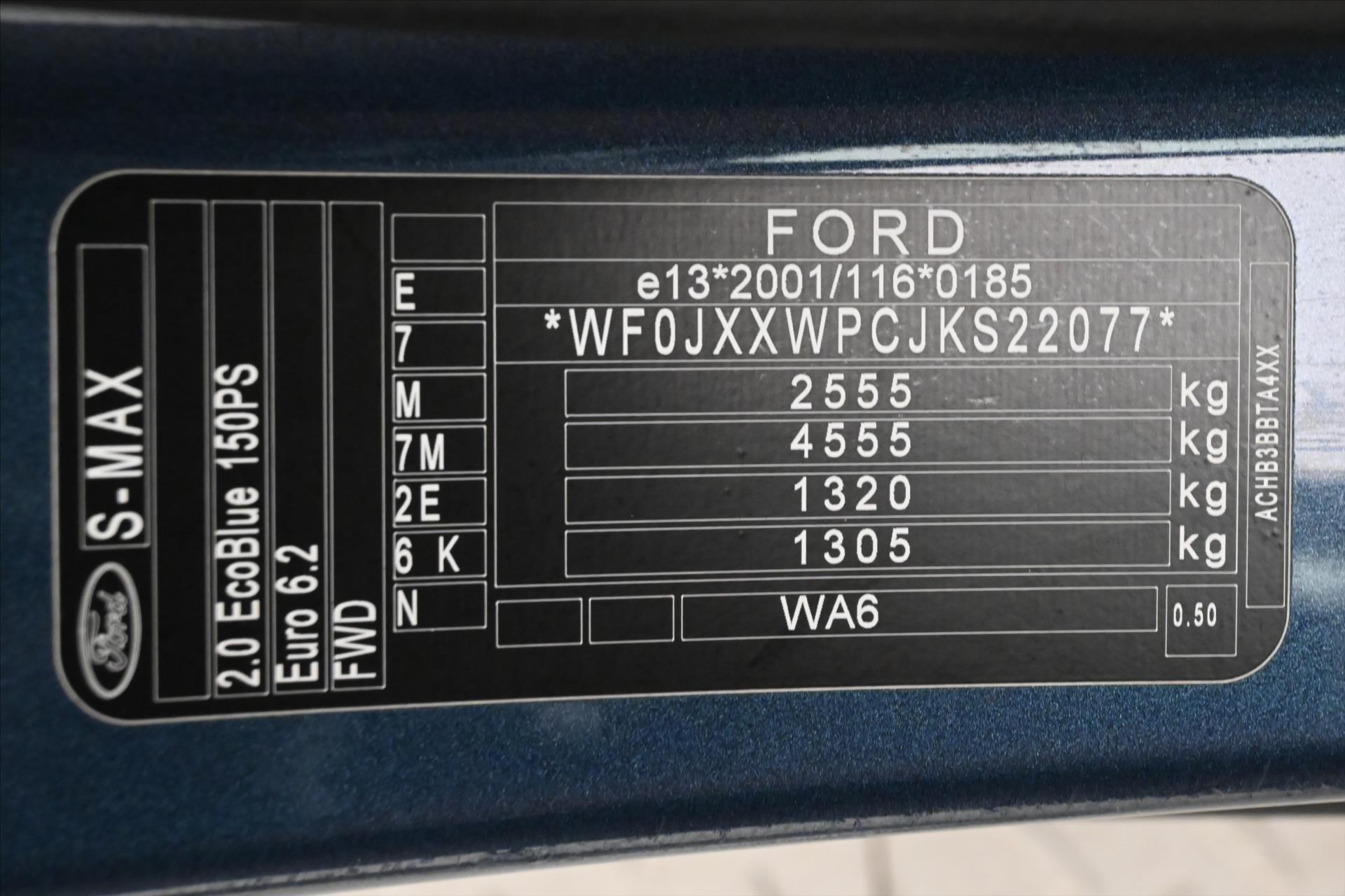 Hlavní fotografie vozu Ford S-MAX 2,0 TDCi 110kW AT8 Titanium Záruka až 5 let (12)