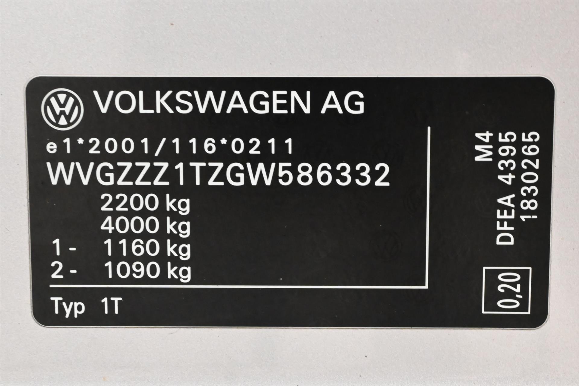 Main photo of the car Volkswagen Touran 2.0 TDI 110kW DSG Warranty up to 5 years (12)