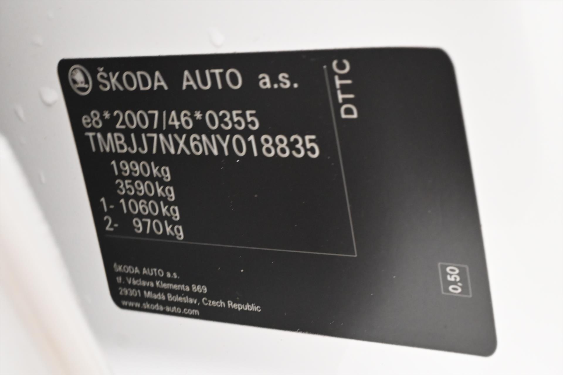 Hlavní fotografie vozu Škoda Octavia 2,0 TDI 110kW DSG Ambition Záruka až 5 let (12)