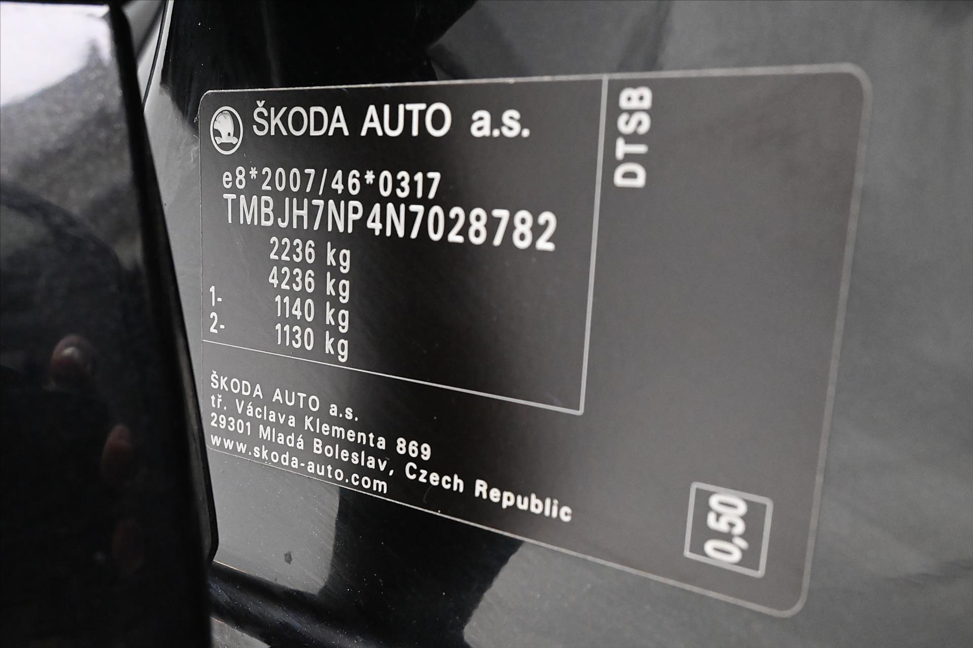 Hlavní fotografie vozu Škoda Superb 2,0 TDI 110kW Style DSG Záruka až 5 let (12)
