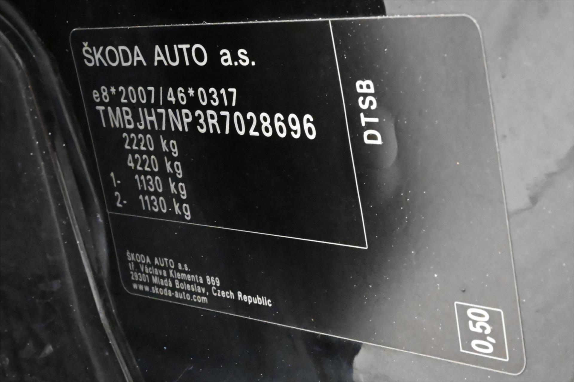 Hlavní fotografie vozu Škoda Superb 2,0 TDI 110 kW DSG Style Záruka až 5 let (12)