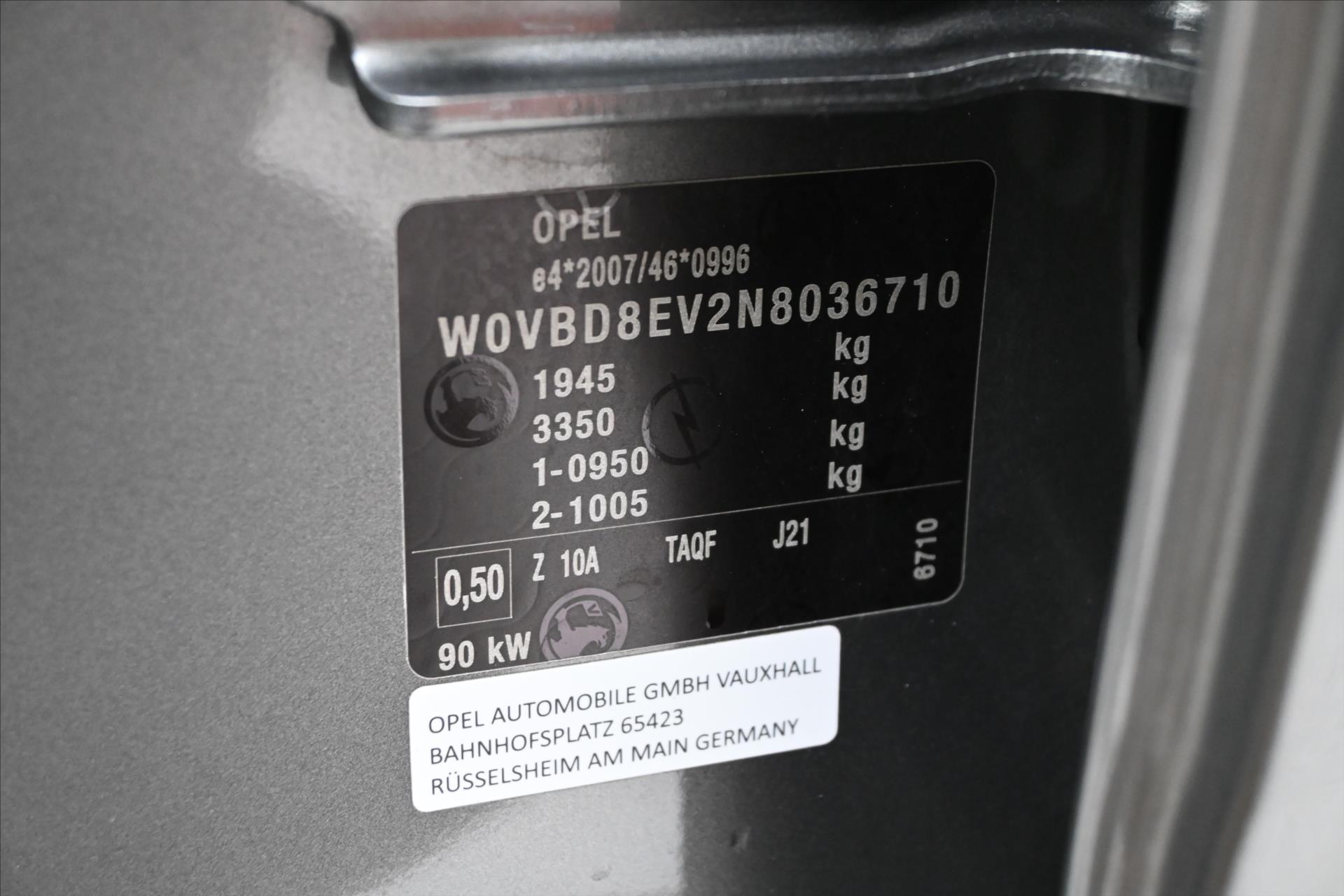 Hlavní fotografie vozu Opel Astra 1,5 CDTi 90 kW Park. Kamera Záruka až 5 let (12)