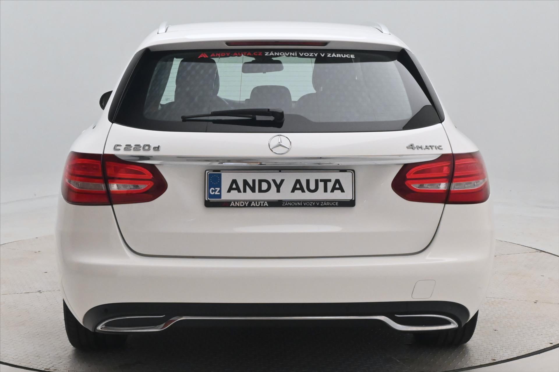 Hlavní fotografie vozu Mercedes-Benz Třídy C 2,2 220d 4Matic 9G-Tronic Záruka až 5 let (6)