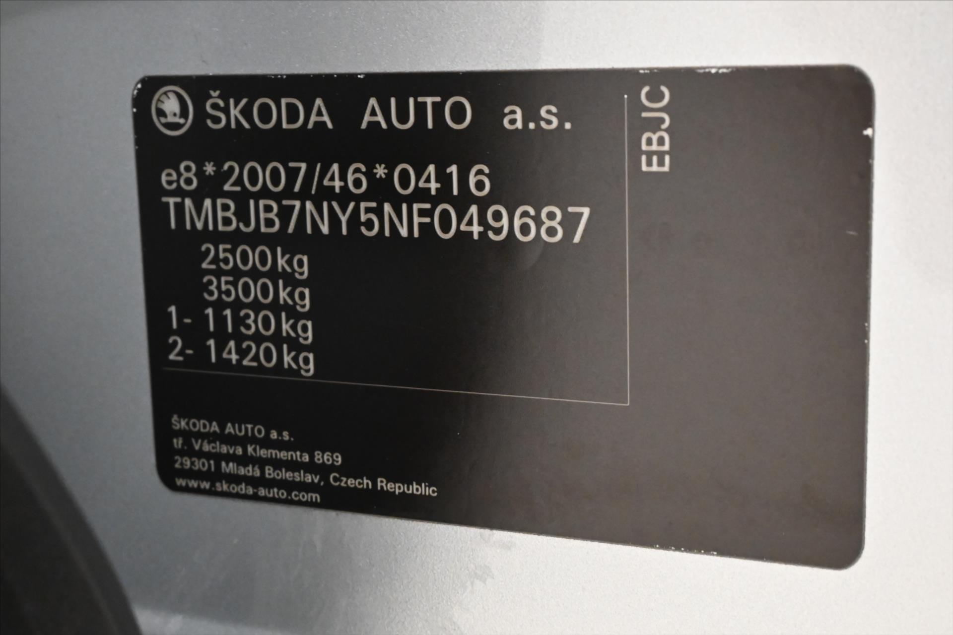 Hlavní fotografie vozu Škoda Enyaq iV 60 132 kW SoH 89% Záruka až 3 roky (12)