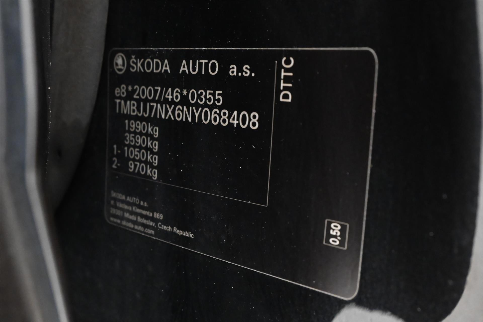 Hlavní fotografie vozu Škoda Octavia 2,0 TDI 110 kW DSG MATRIX LED Záruka až 5 let (12)