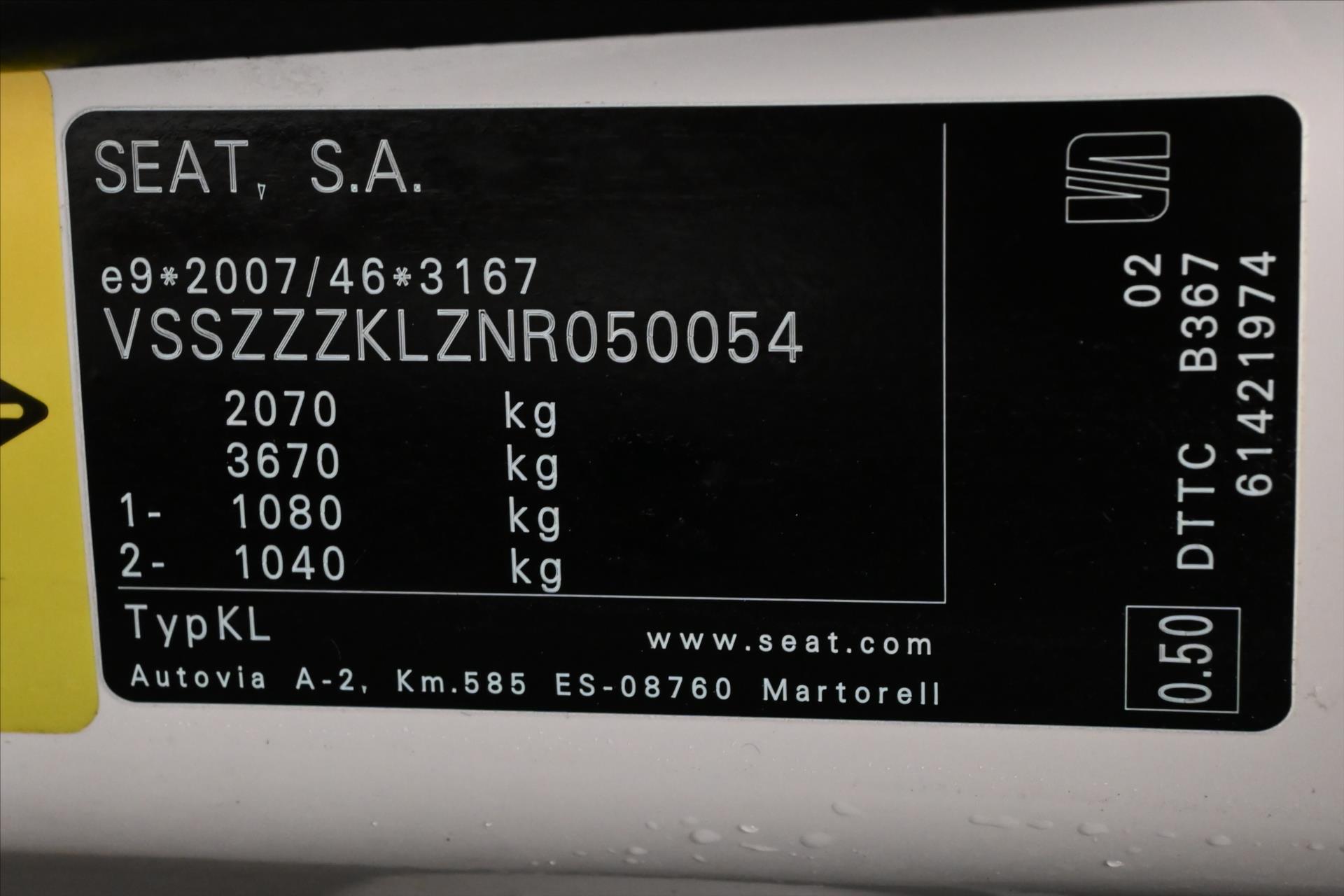 Hlavní fotografie vozu Seat Leon 2,0 TDI 110 kW DSG Style Záruka až 5 let (12)