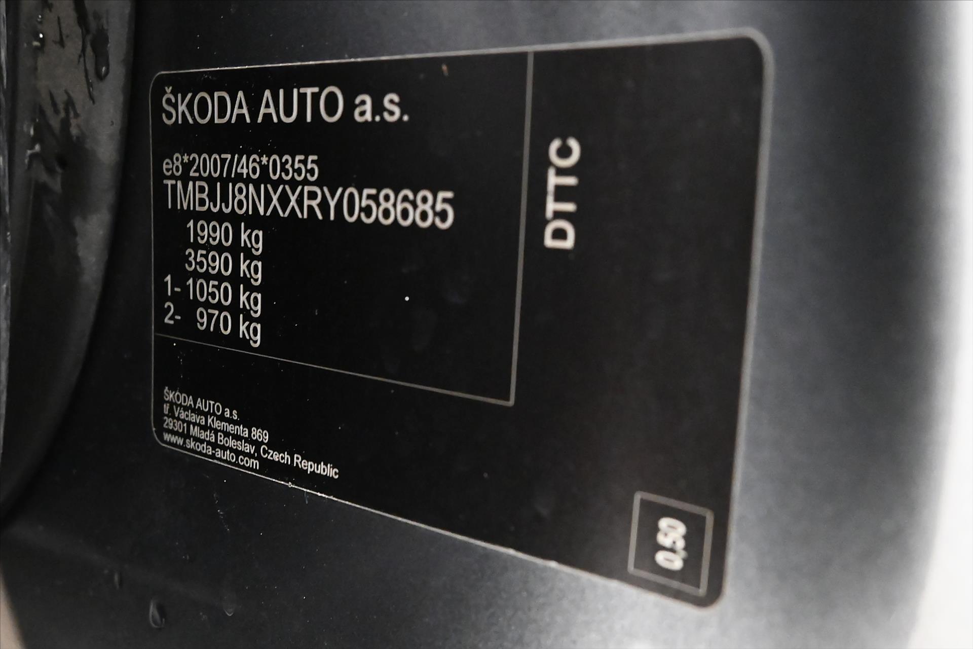 Hlavní fotografie vozu Škoda Octavia 2,0 TDI 110 KW DSG EL.KUFR Záruka až 5 let (12)
