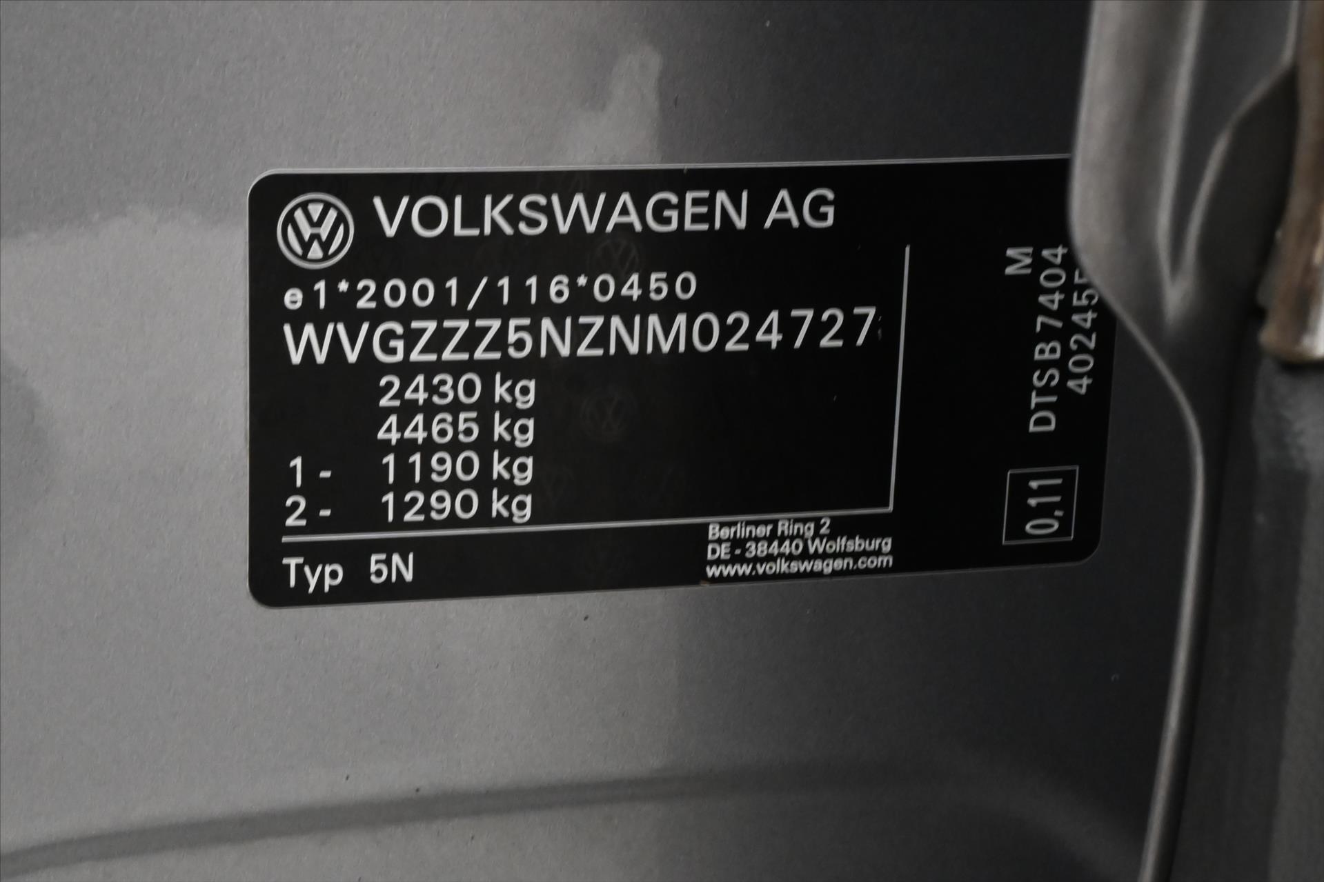 Hlavní fotografie vozu Volkswagen Tiguan Allspace 2,0 TDI 110kW DSG 7Míst Záruka až 5 let (12)
