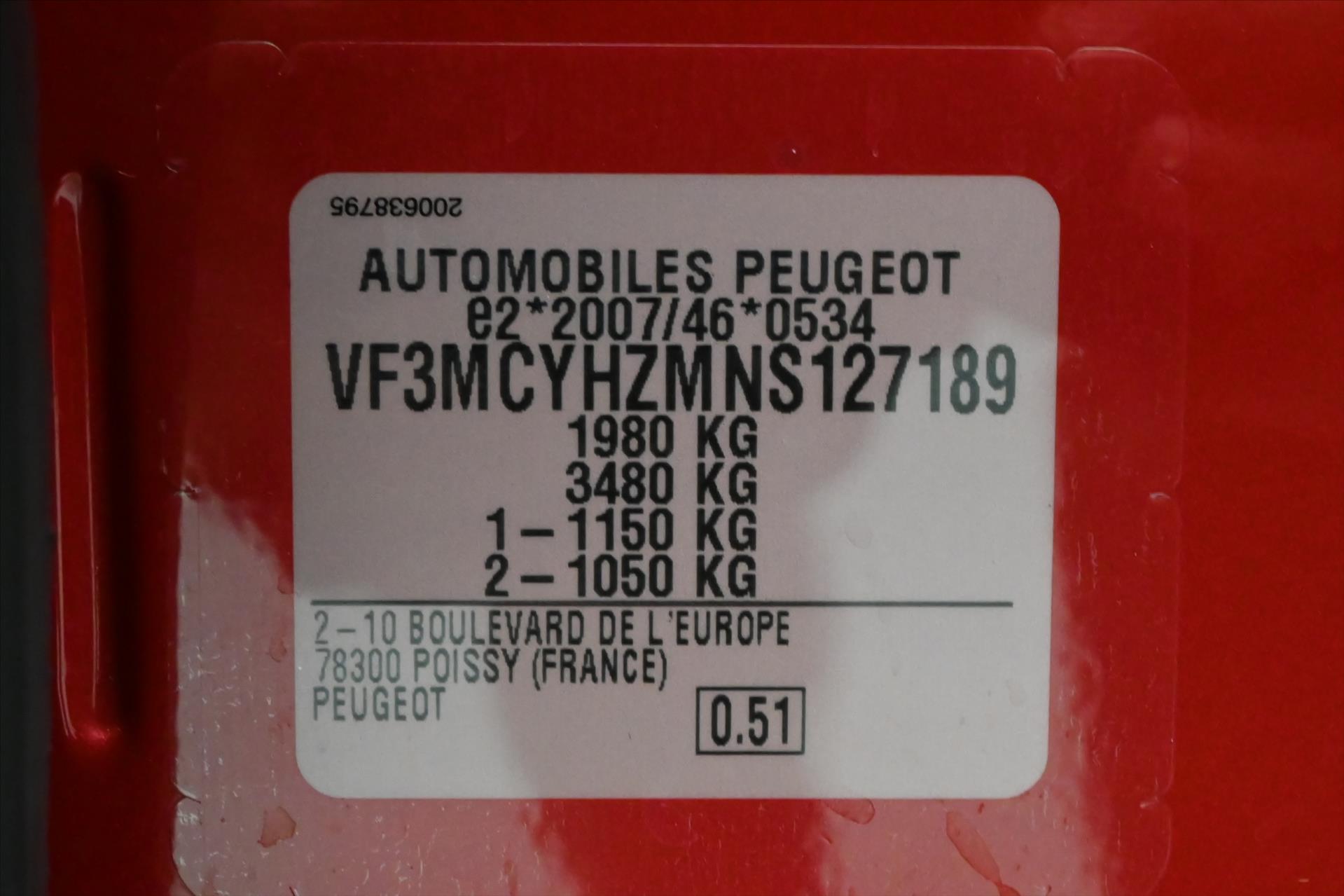 Hlavní fotografie vozu Peugeot 3008 1,5 HDI 96 kW Active Záruka až 5 let (12)
