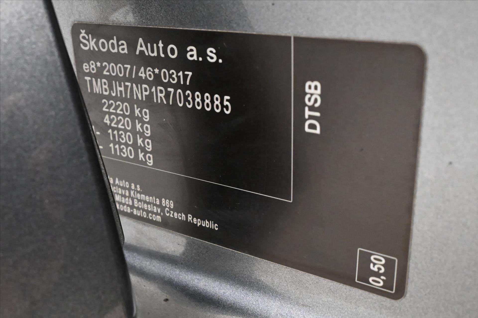 Hlavní fotografie vozu Škoda Superb 2,0 TDI 110kW DSG NAVIGACE Záruka až 5 let (12)