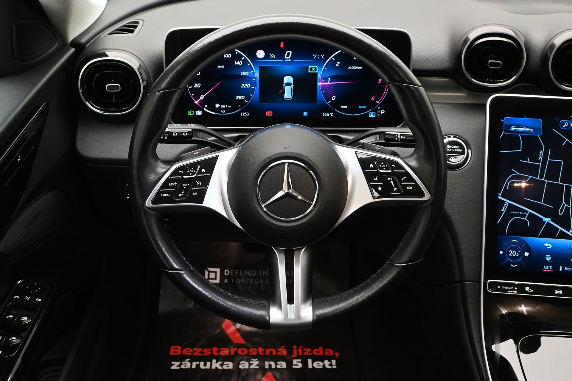 Hlavní fotografie vozu Mercedes-Benz Třídy C 2,0 220d 147kW 4MATIC AVANTGARDE Záruka až 5 let (18)
