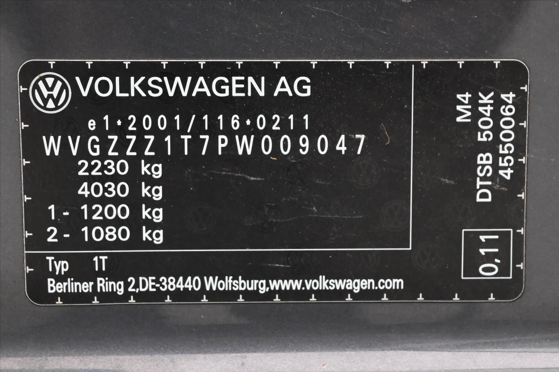 Hlavní fotografie vozu Volkswagen Touran 2,0 TDI 110kW Active Záruka až 5 let (11)