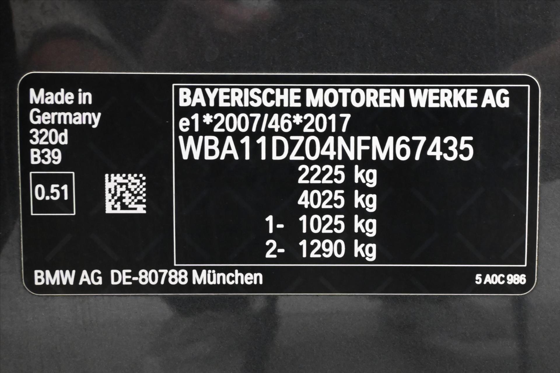 Hlavní fotografie vozu BMW Řada 3 2,0 320d 140 kW SportTouring Steptronic Záruka až 5 le (13)