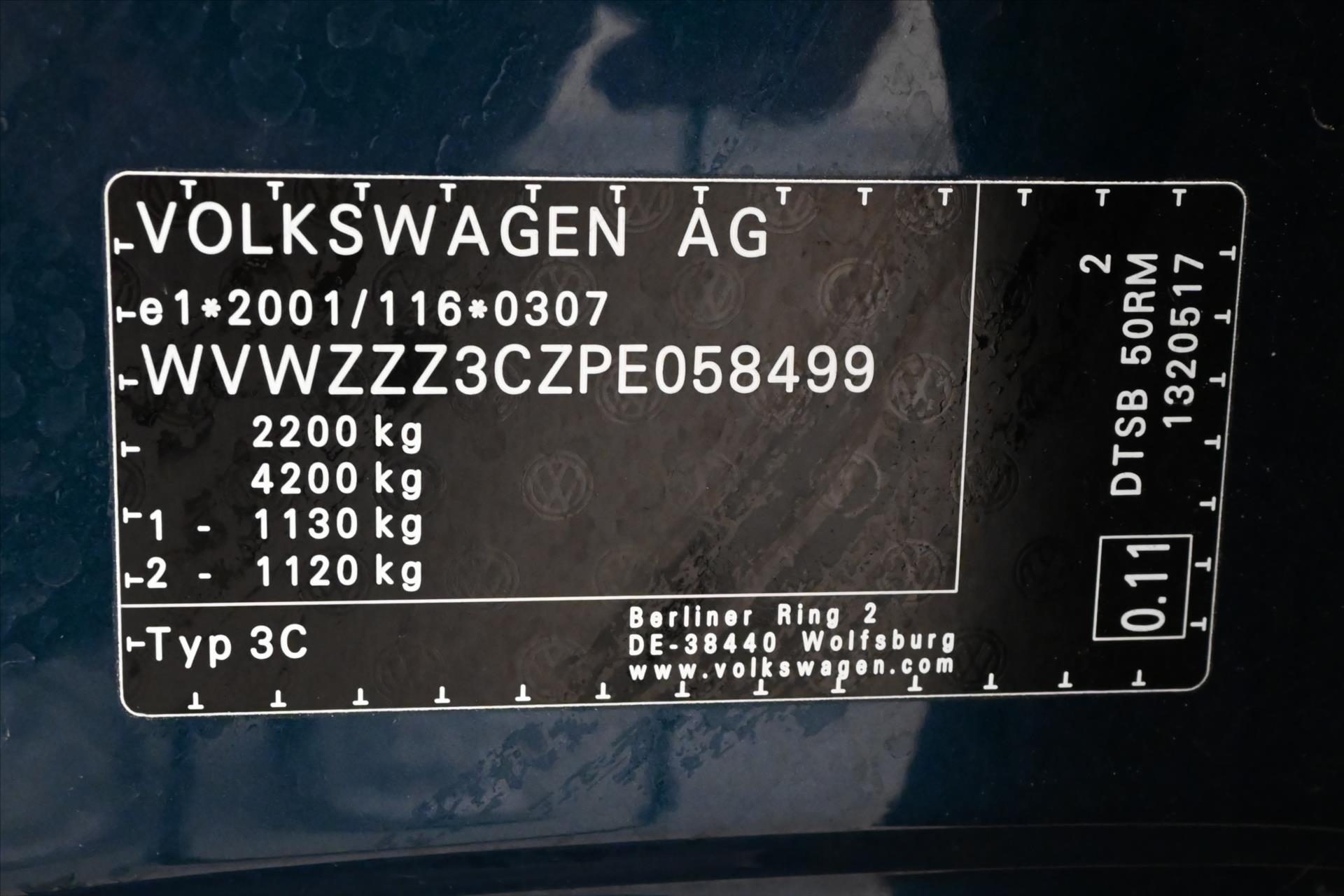 Hlavní fotografie vozu Volkswagen Passat 2,0 TDI 110kW DSG Business Záruka až 5 let (11)