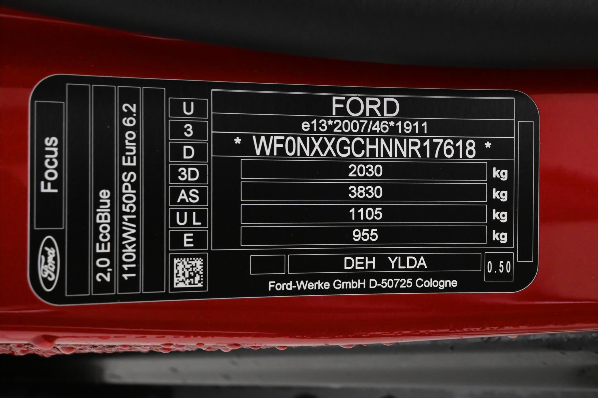 Hlavní fotografie vozu Ford Focus 2,0 EcoBlue 110kW Titanium X Záruka až 5 let (11)
