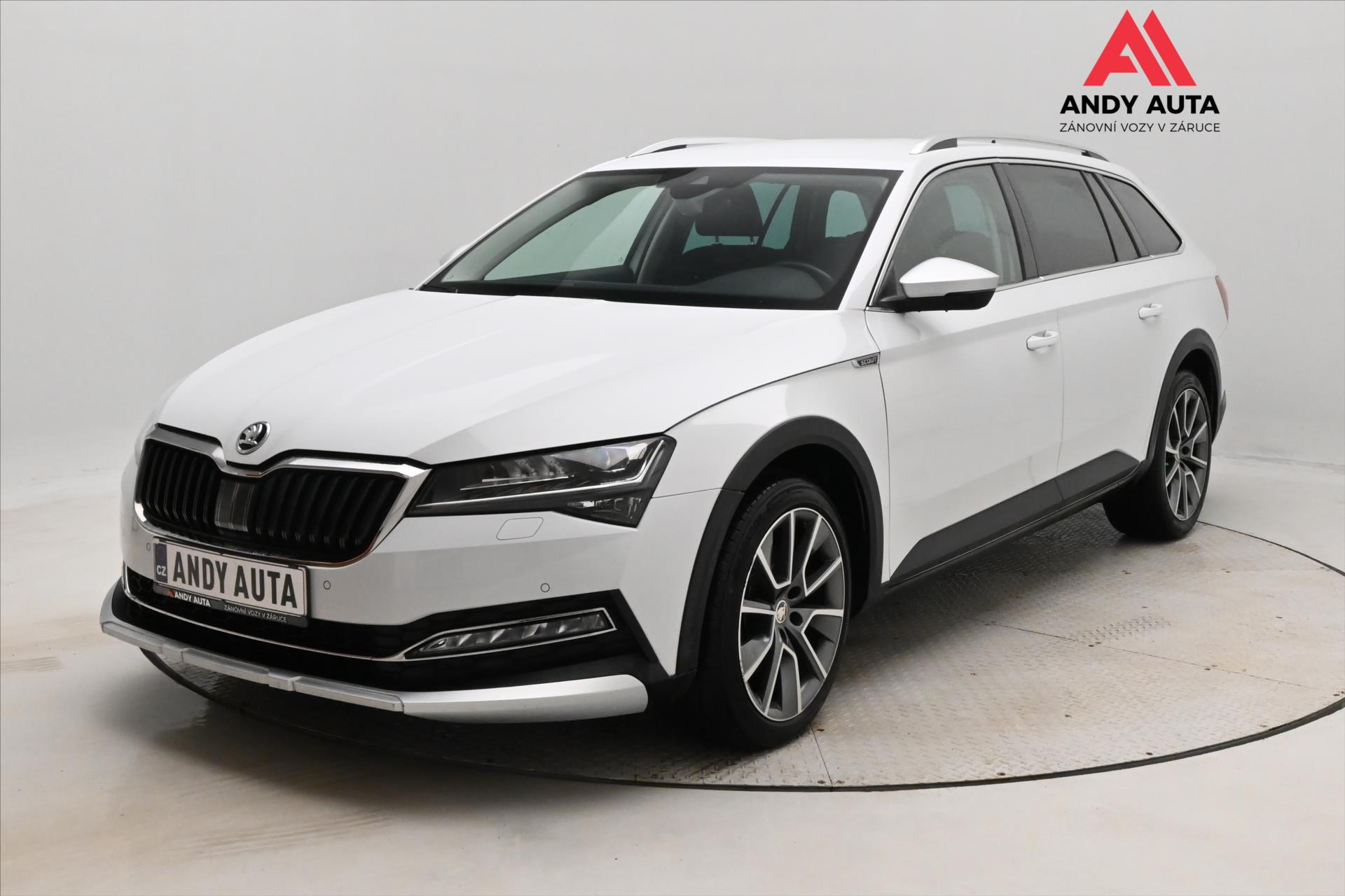 Škoda Superb 2,0 SCOUT TDI 140kW DSG 4x4 Záruka až 5 let