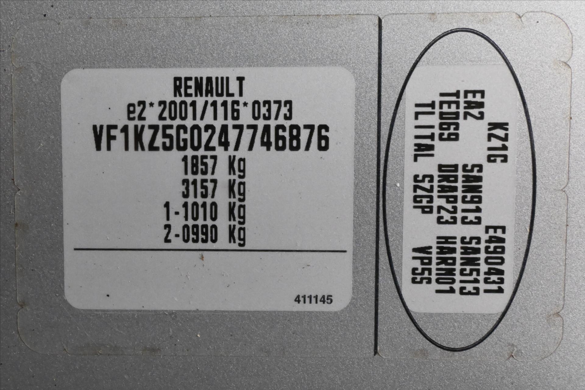 Hlavní fotografie vozu Renault Mégane 1,5 dCi 81kW Grandtour Tažné Klimatizace (12)